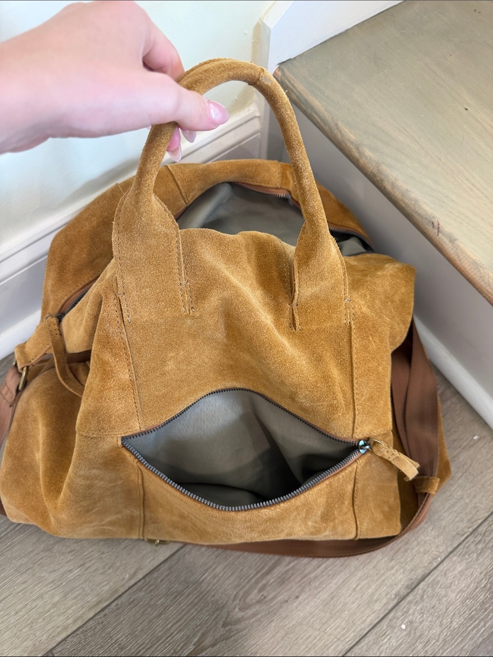American Leather Duffle - Picture 8 of 10